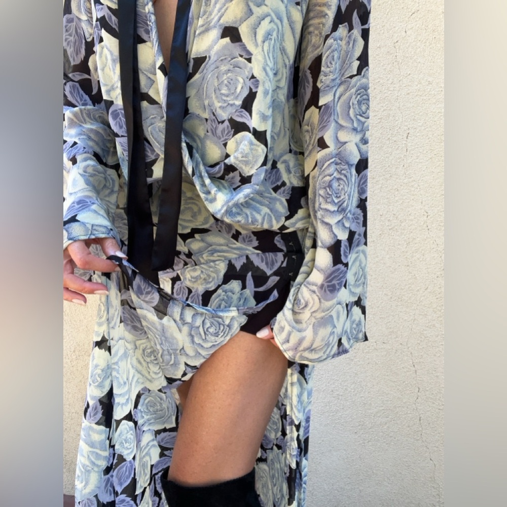 NWT PLANET BLUE LIFE BLU MOON 2 PC SET FOR LOVE LEMONS STONE COLD FOX RAT BOA